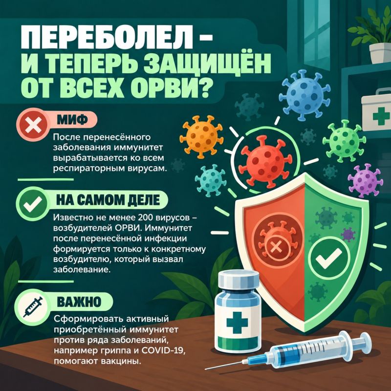 Готовимся к сезону гриппа. В период сезонного подъёма заболеваемости гриппом и ОРВИ особенно важно отличать проверенную информацию от распространённых заблуждений Готовимся к сезону гриппа. В период сезонного подъёма заболеваемости гриппом и ОРВИ особенно важно отличать проверенную информацию от распространённых заблуждений