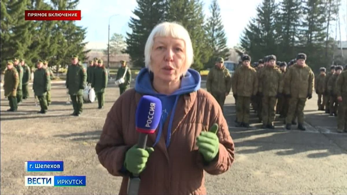 Прямое включение: первые команды призывников