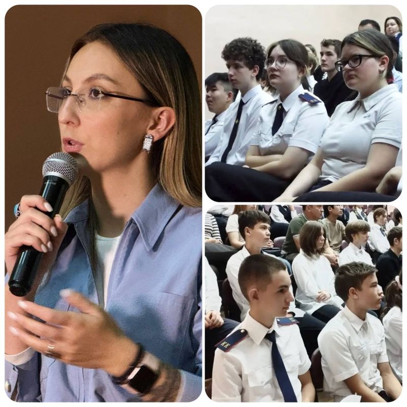 Офицеры СК провели урок мужества для школьников Иркутской области