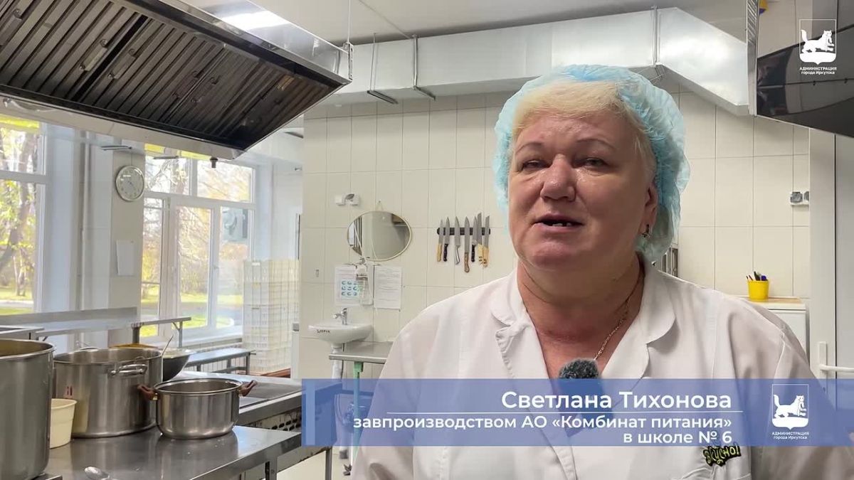 Руслан Болотов: Обновлённый пищеблок школы № 6 уже принимает ребят