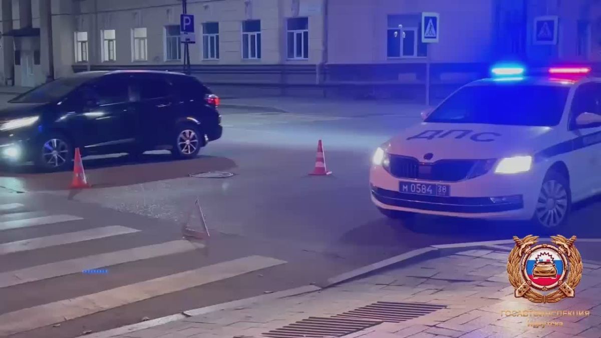 В субботу в центре Иркутска сбили 57-летнюю женщину
