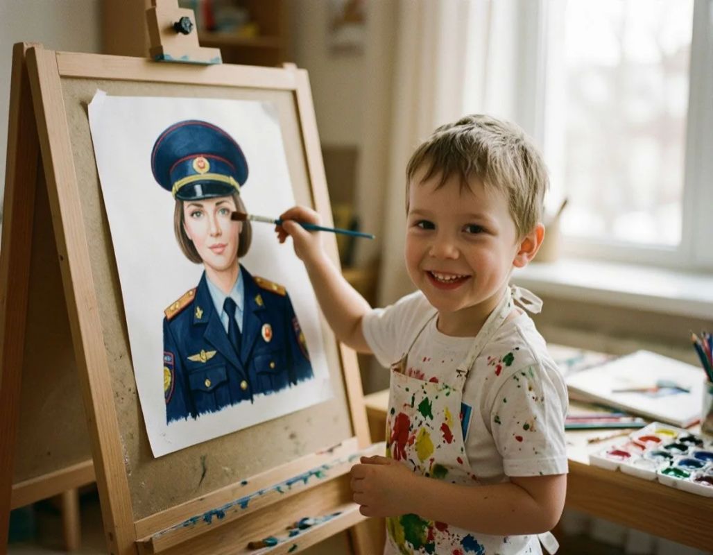 Выбери лучший рисунок! «Комсомольская правда» в Иркутске запускает народное голосование конкурса «Мои родители работают в полиции — 2026»