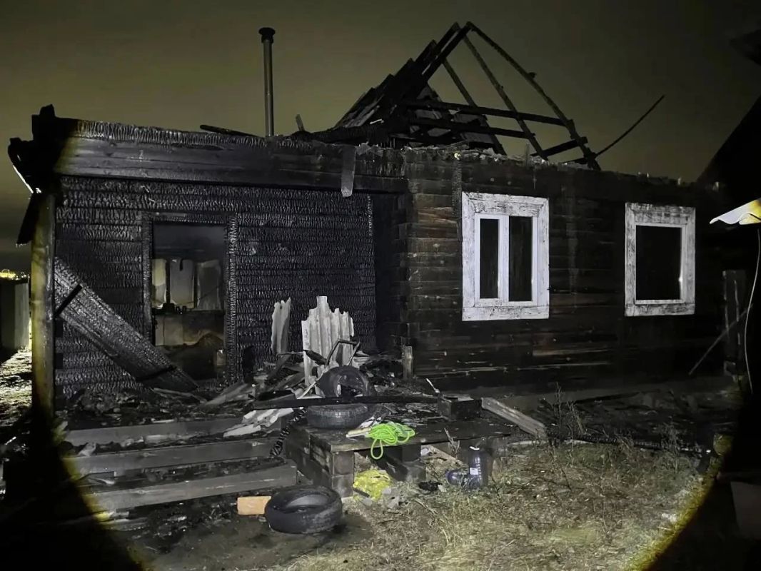 Сосед спас двоих детей из горящего дома в Бурятии