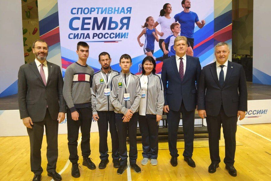 Семья Ядровых из Иркутской области вошла в десятку лучших на соревнованиях «Спортивная семья – сила России!»