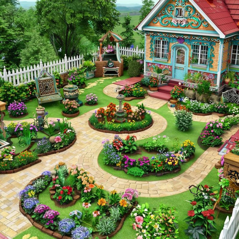 Декоративный огород: как сочетать красоту и функциональность на вашем участке