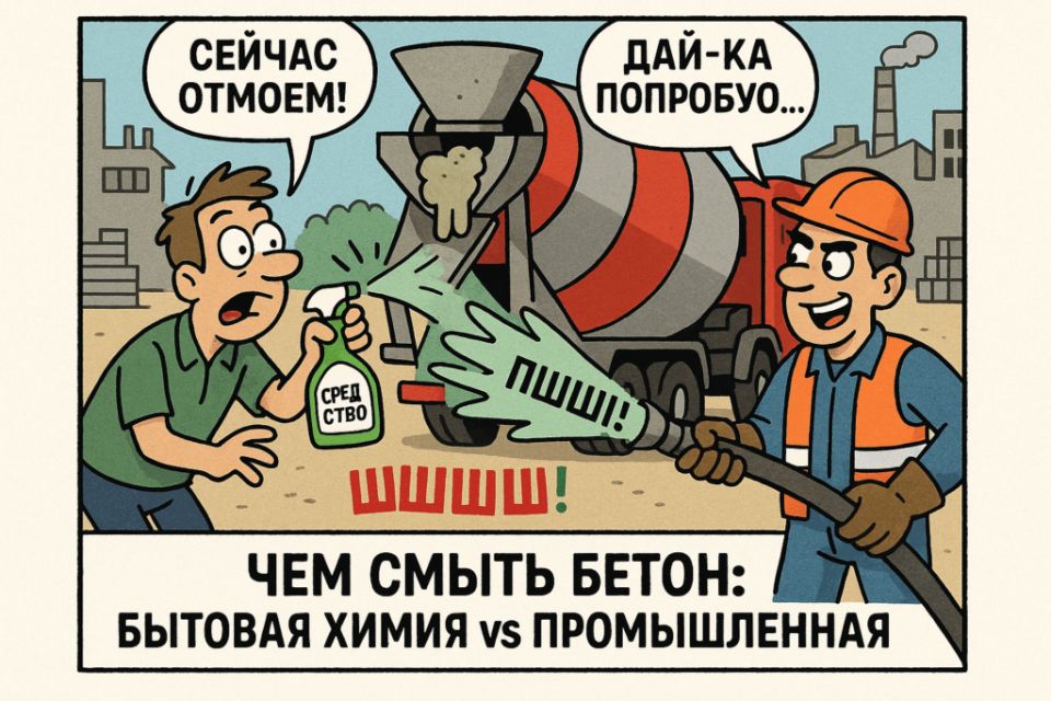 Как выбрать лучшее средство для удаления бетона: советы по химии для каждого случая