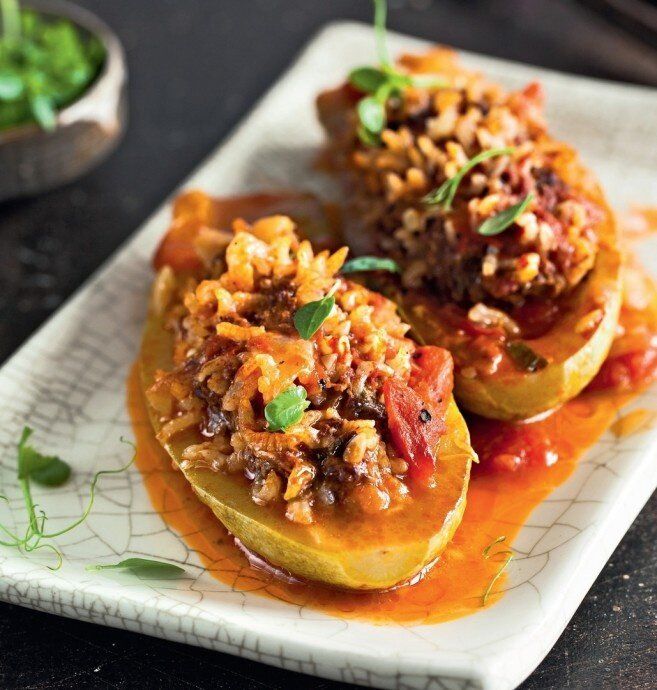 Фаршированные кабачки