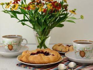 Галета с красным крыжовником